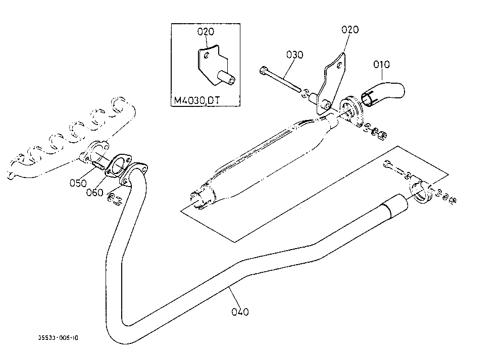 Under Muffler (Low-Profile Kit) [Option]