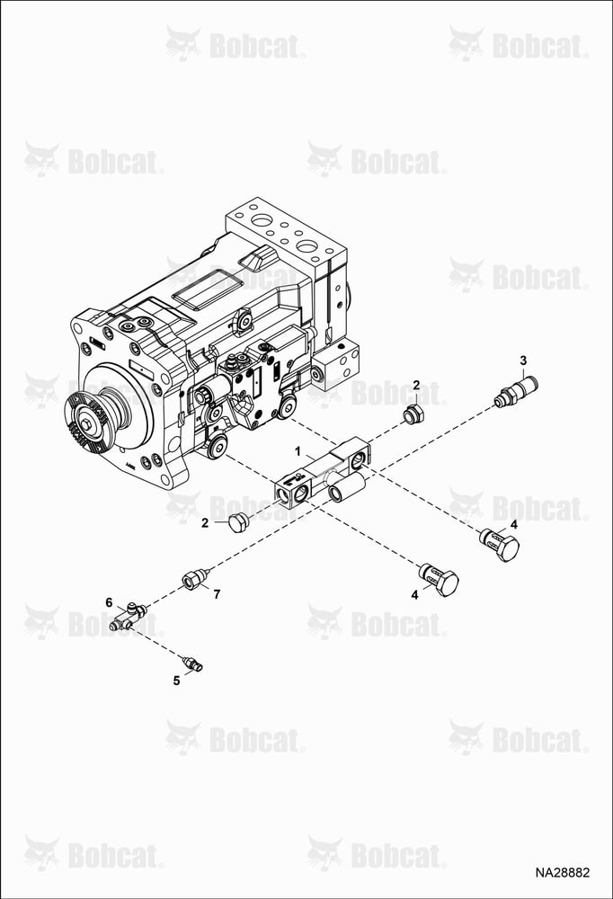 Pump Jet Fittings (Hydrostatic Motor)