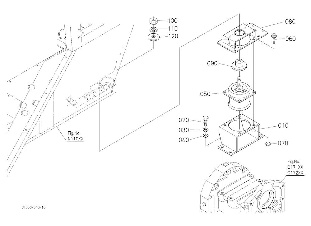 Cab Bracket Rear