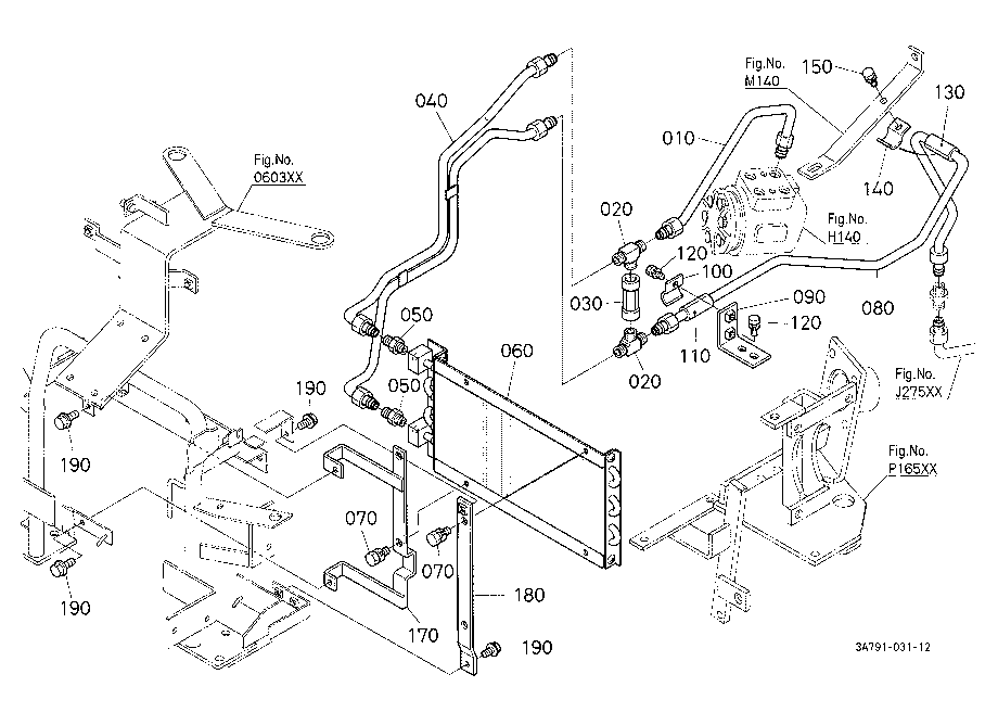 Hydraulic Oil Line (Oil Cooler)