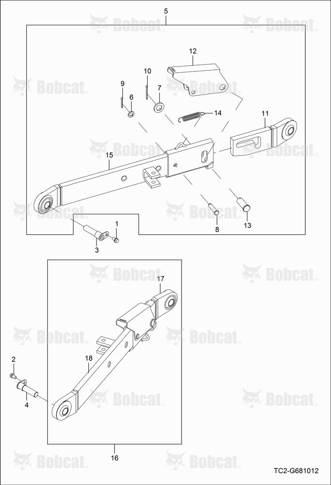 Lower Link Group (Extendable)