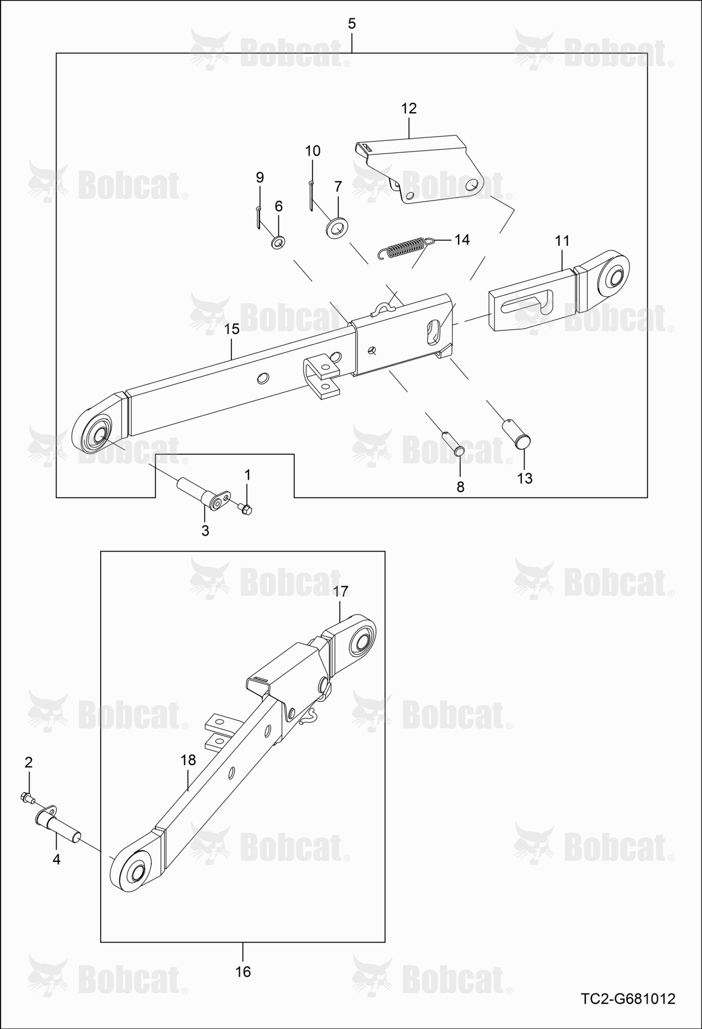 Lower Link Group (Extendable)