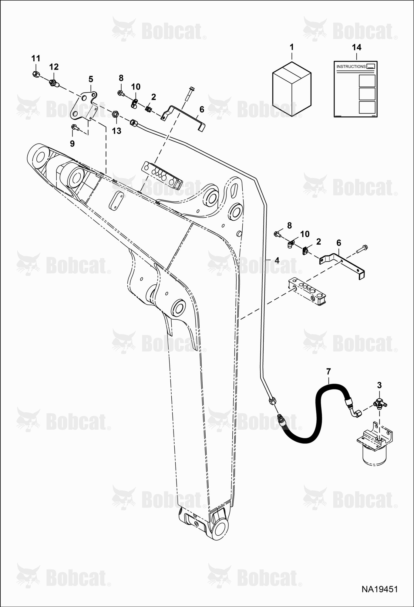 Case Drain Kit (Boom)