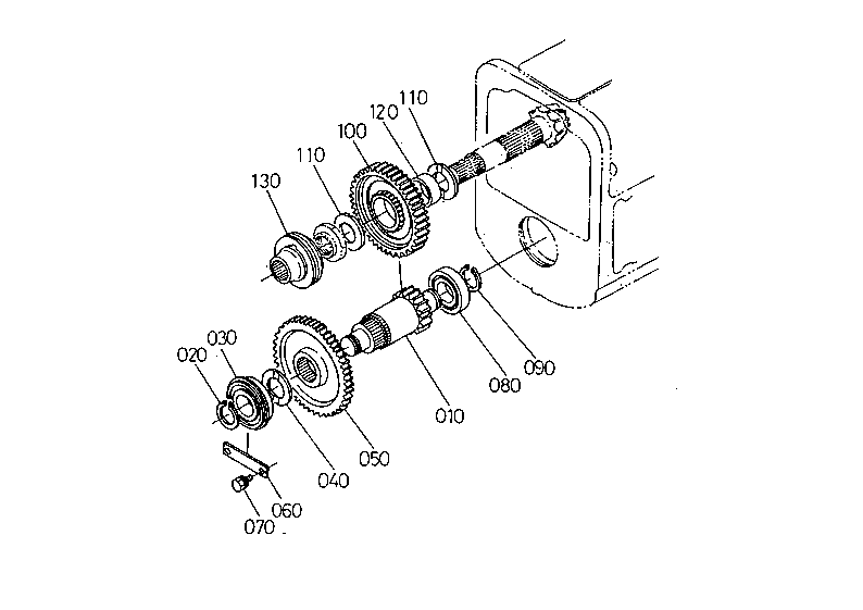 Half Gear Shaft