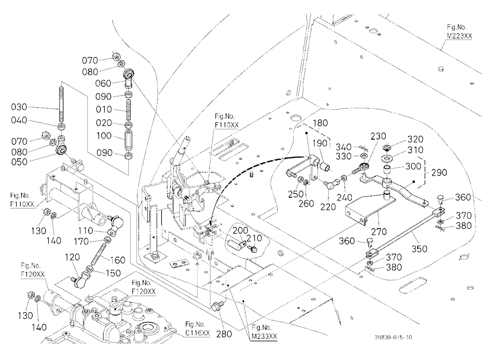 Main Gear Shift Rod