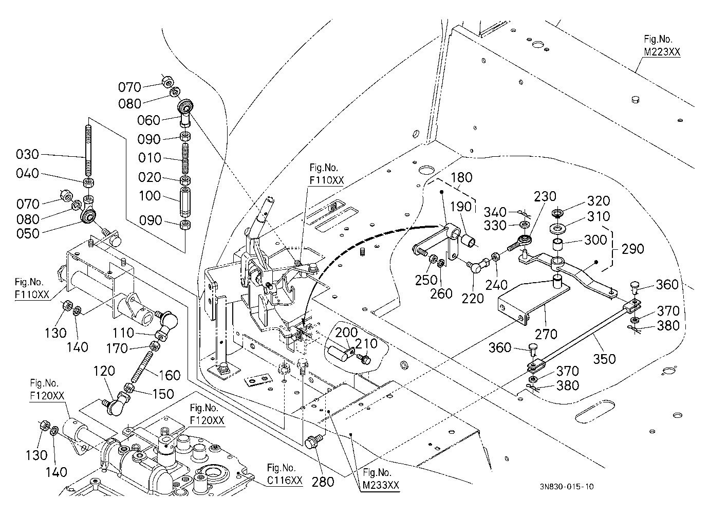 Main Gear Shift Rod