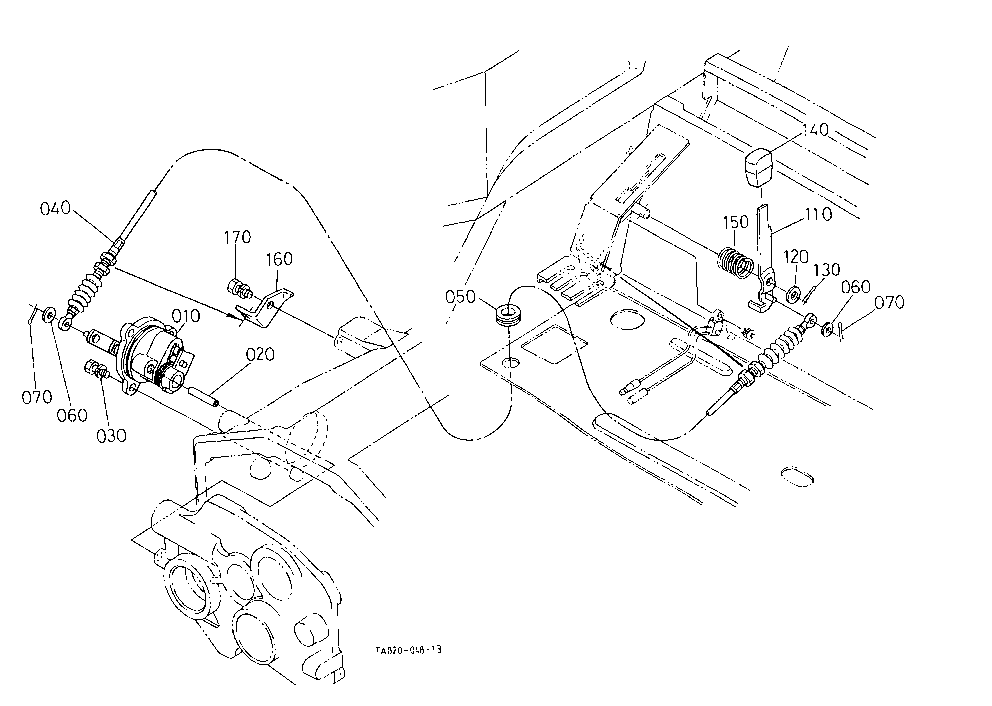 Pto Clutch Control Lever [With Ind-Pto]