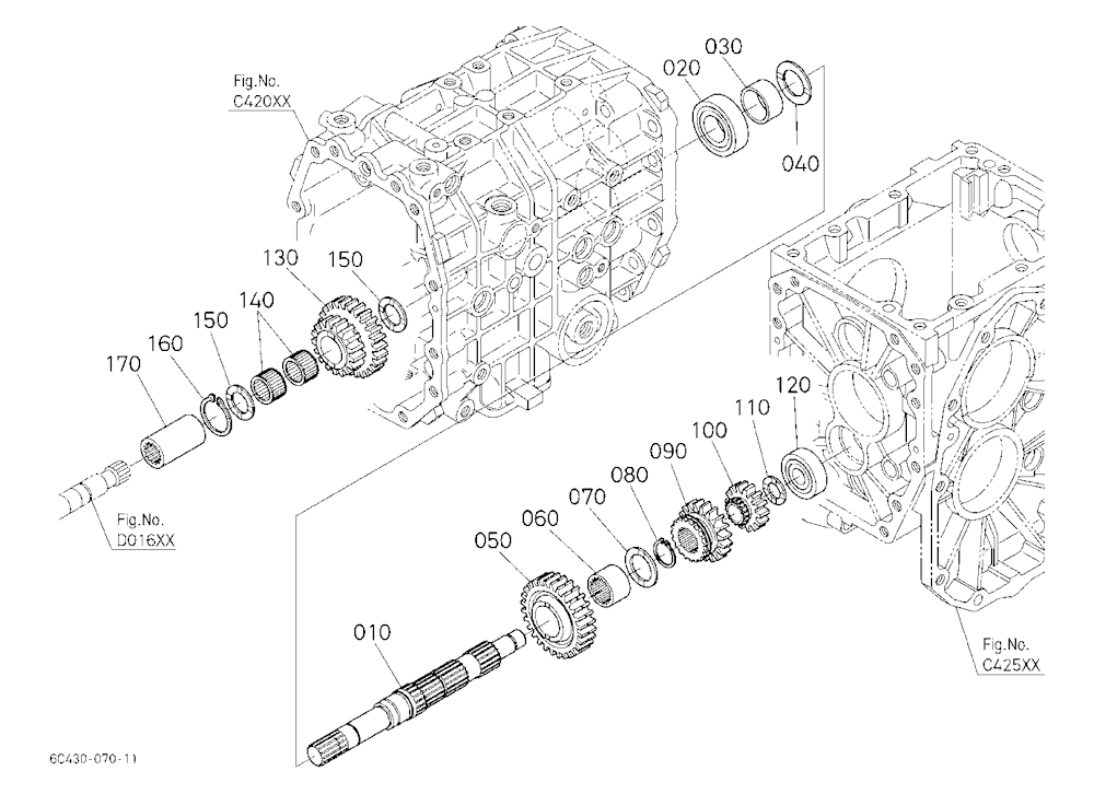 Range Gear Shaft