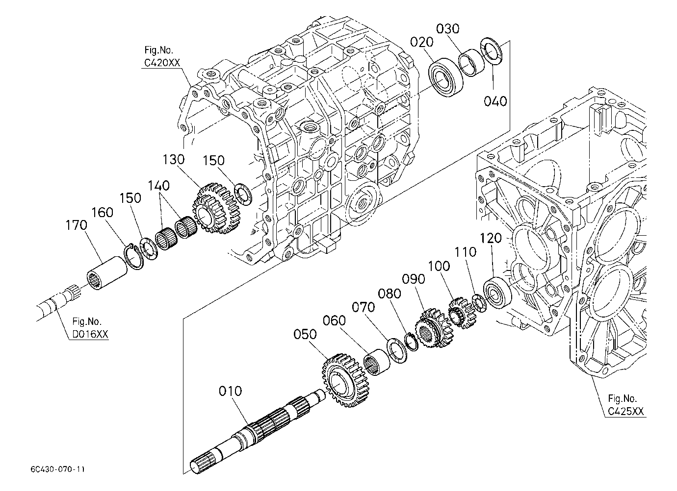 Range Gear Shaft