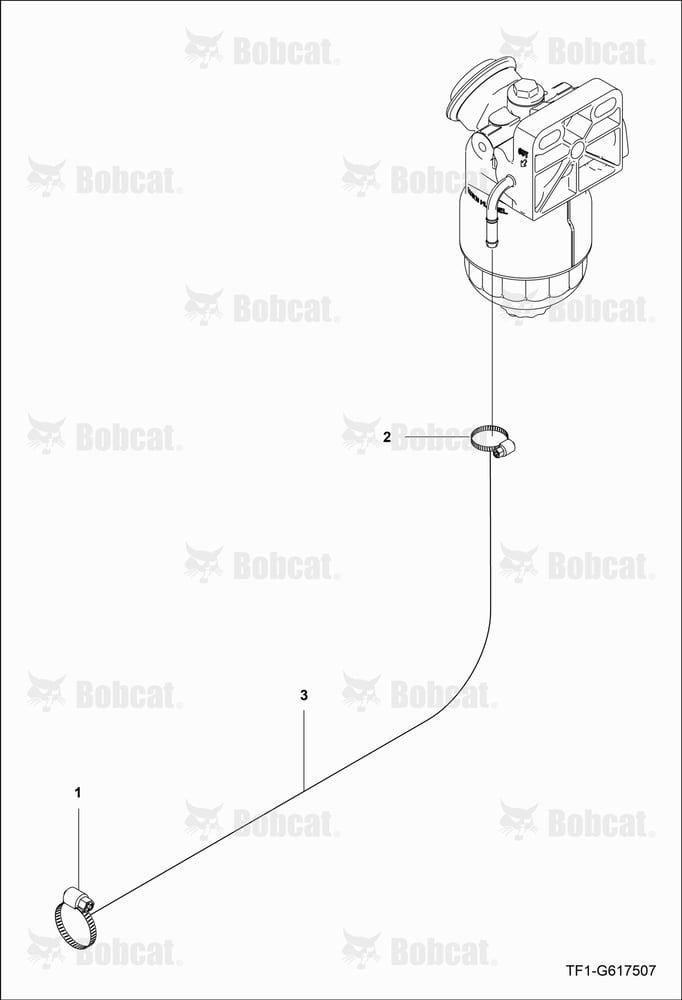 Fuel Filter Group (Hose Clamps)