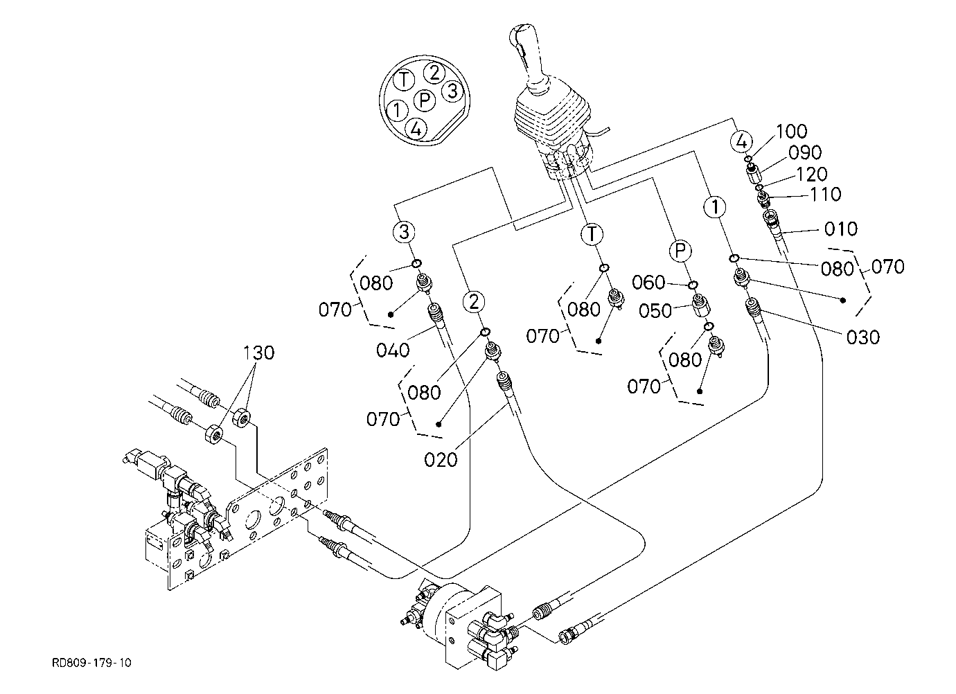 Oil Piping(Control Rh)