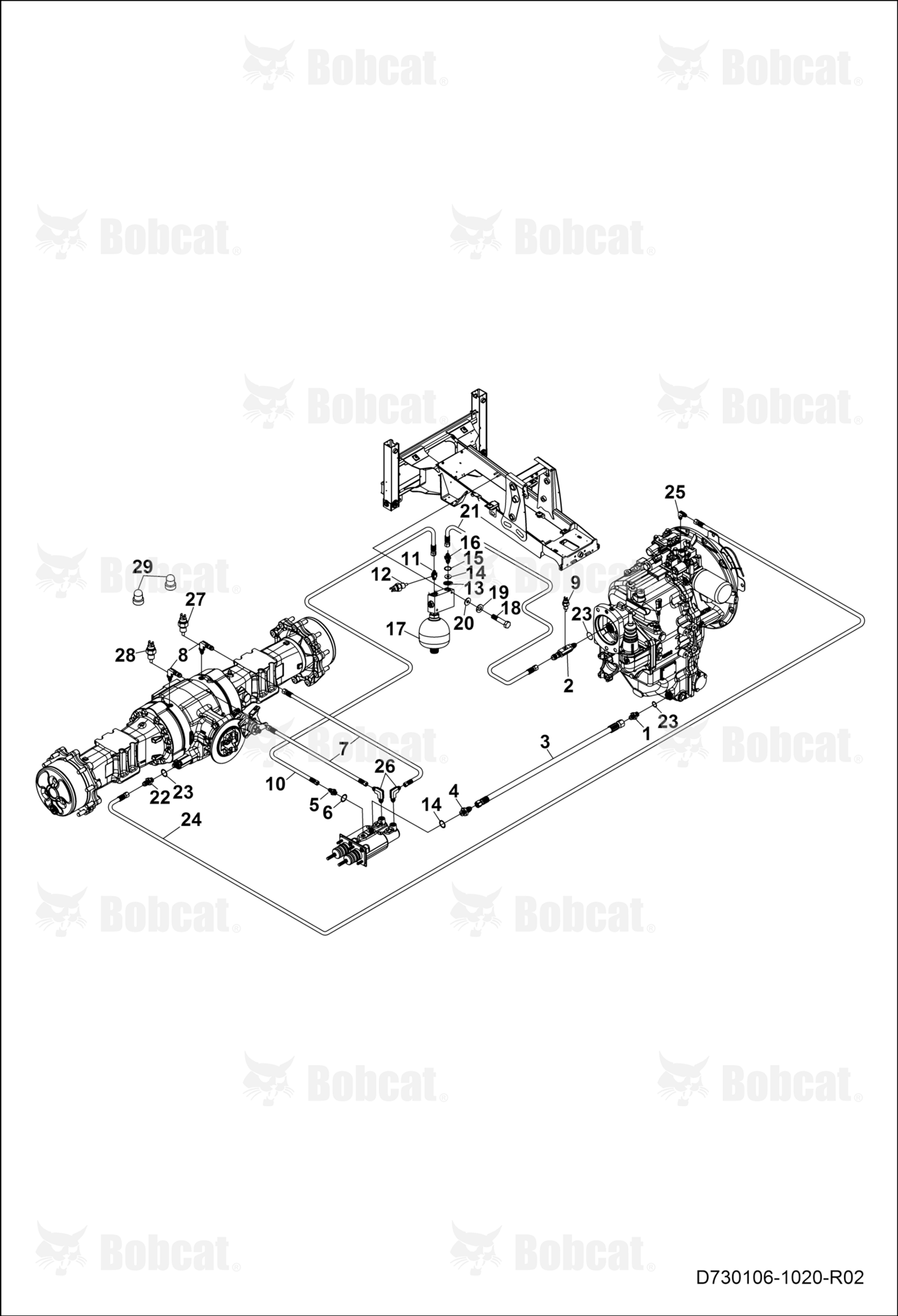 Brake CIRCUIT-MECHANIC TRANS