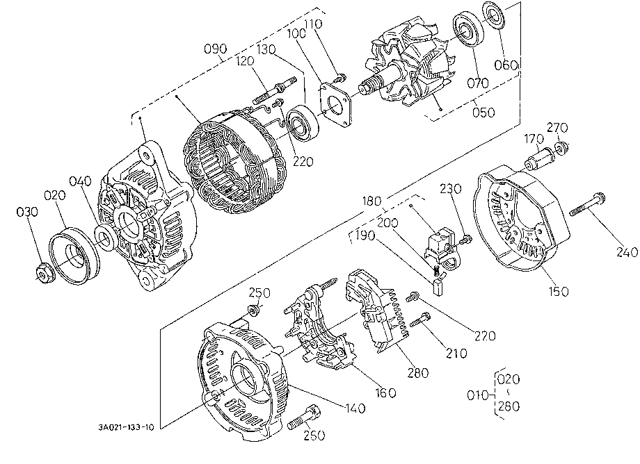 Alternator [Component Parts] [New Type]