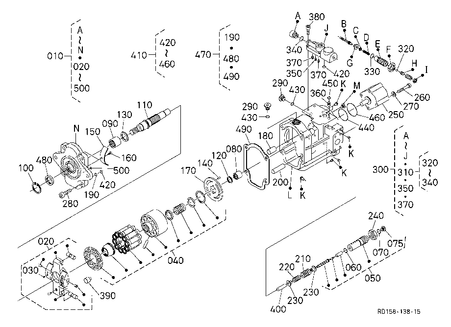 Piston Pump(Component Parts)