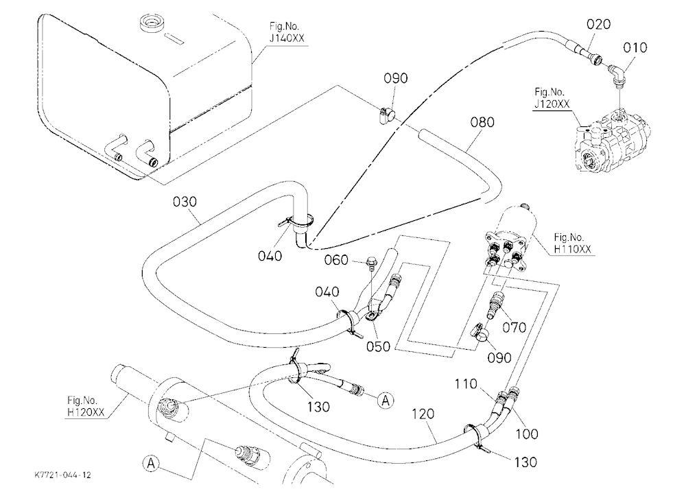 Hydraulic Oil Line (Steering)