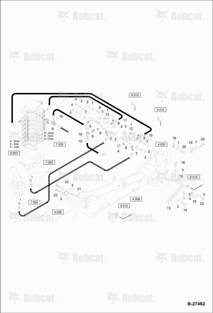 Hydraulic Installation - Boom Hight Limitation (Circular Boom - New Version)