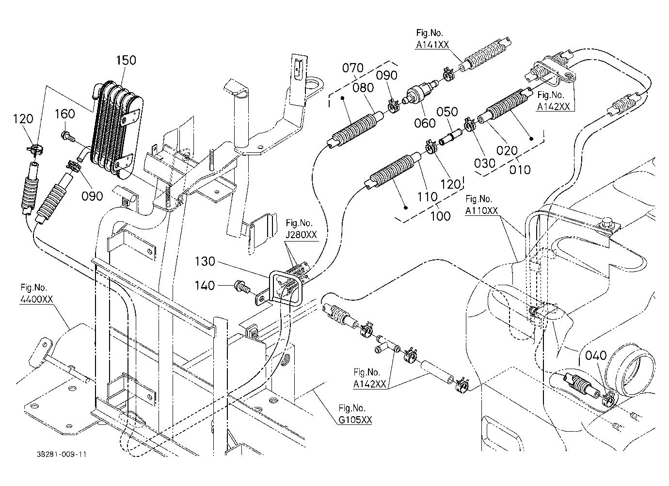 Fuel Pipe (Fuel Cooler) [New]