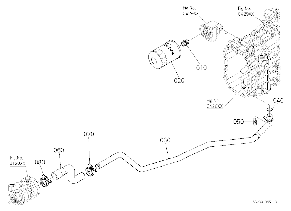 Hydraulic Oil Line(Suction)