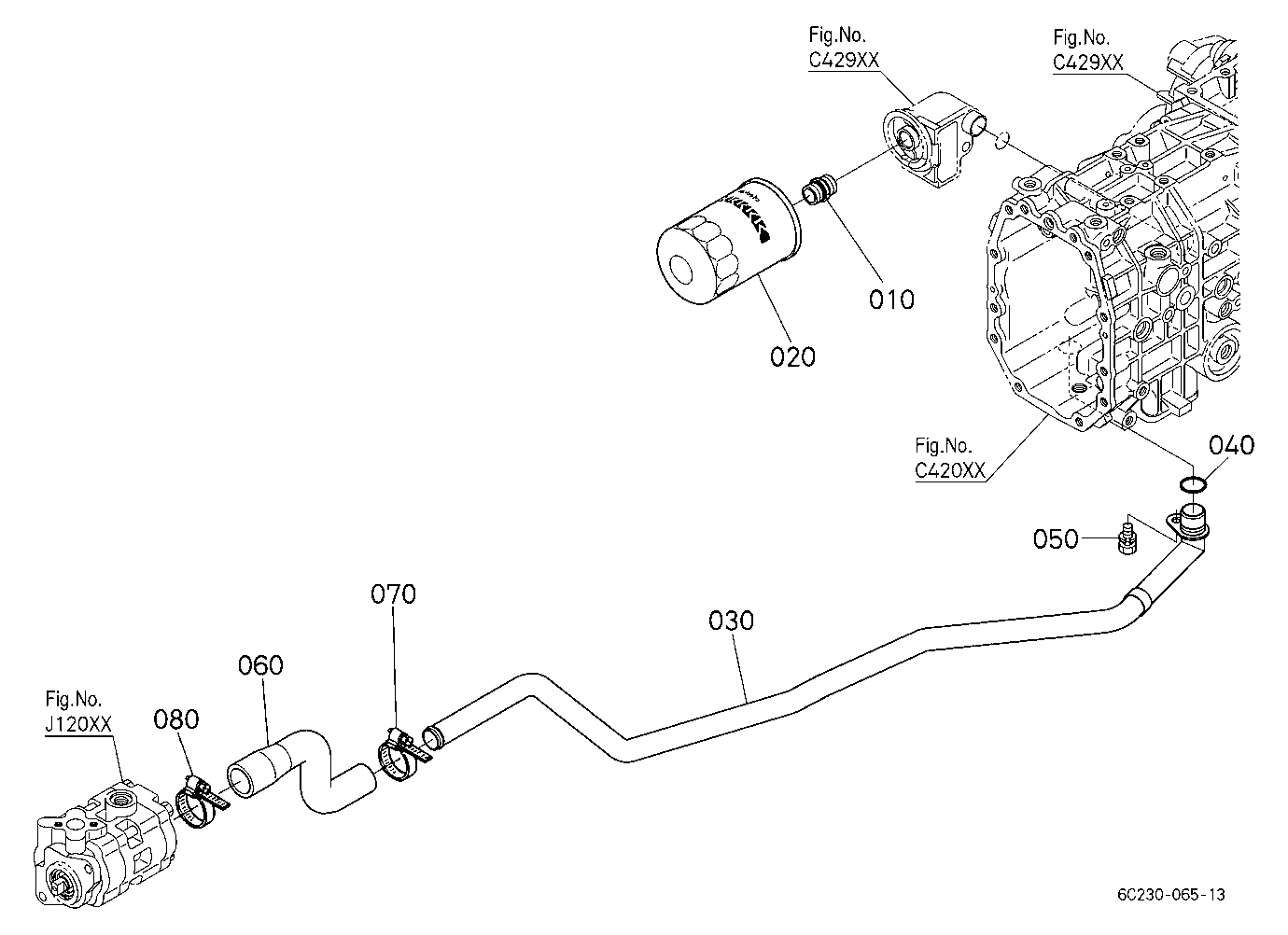Hydraulic Oil Line(Suction)
