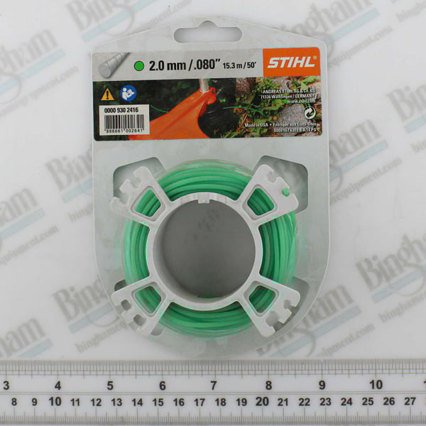 Pid si 00009302416 pt line round quiet 2.0 mm x 14 m green pos 1