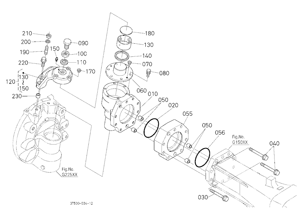 Bevel Gear Case Rh