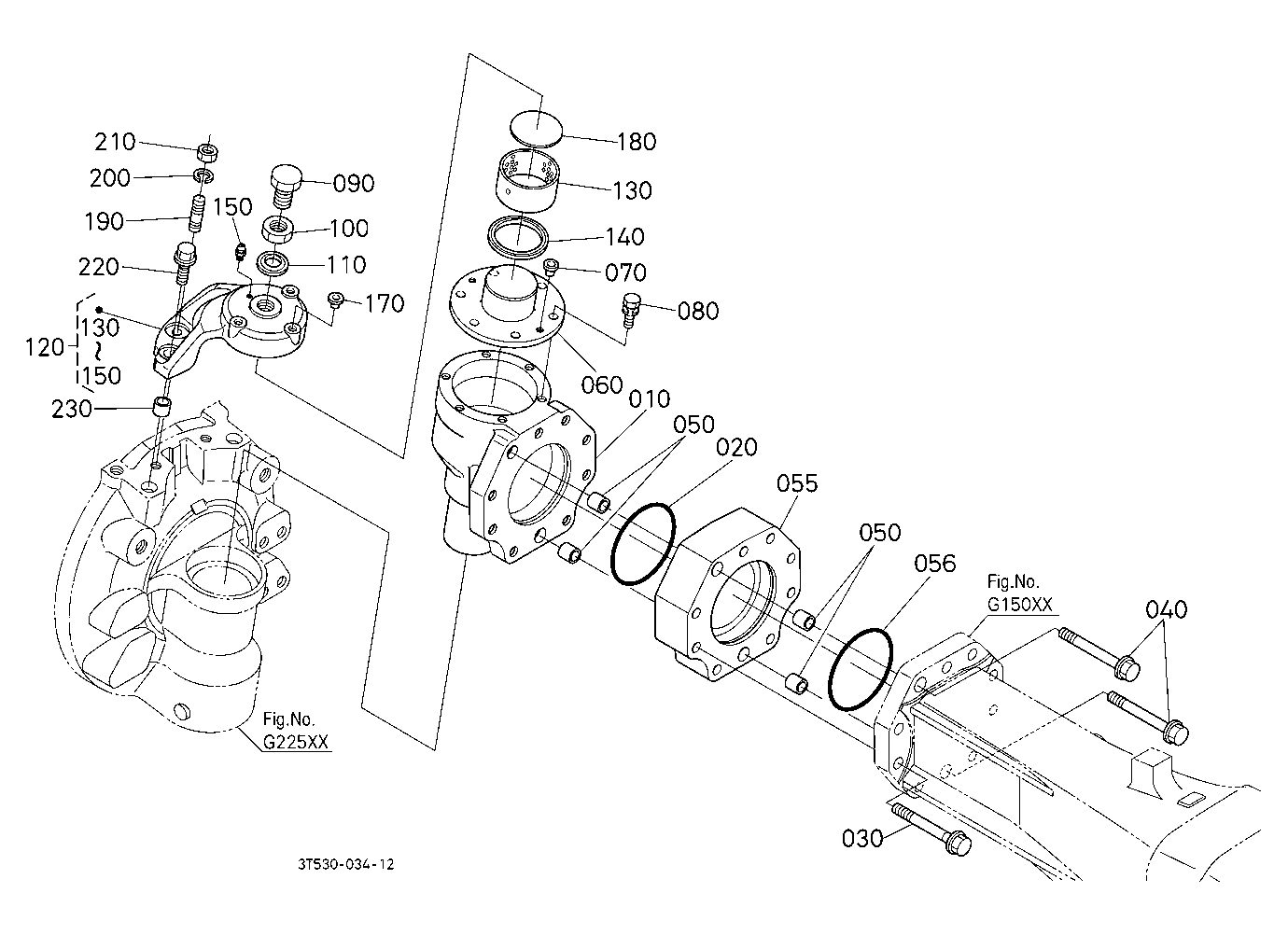 Bevel Gear Case Rh