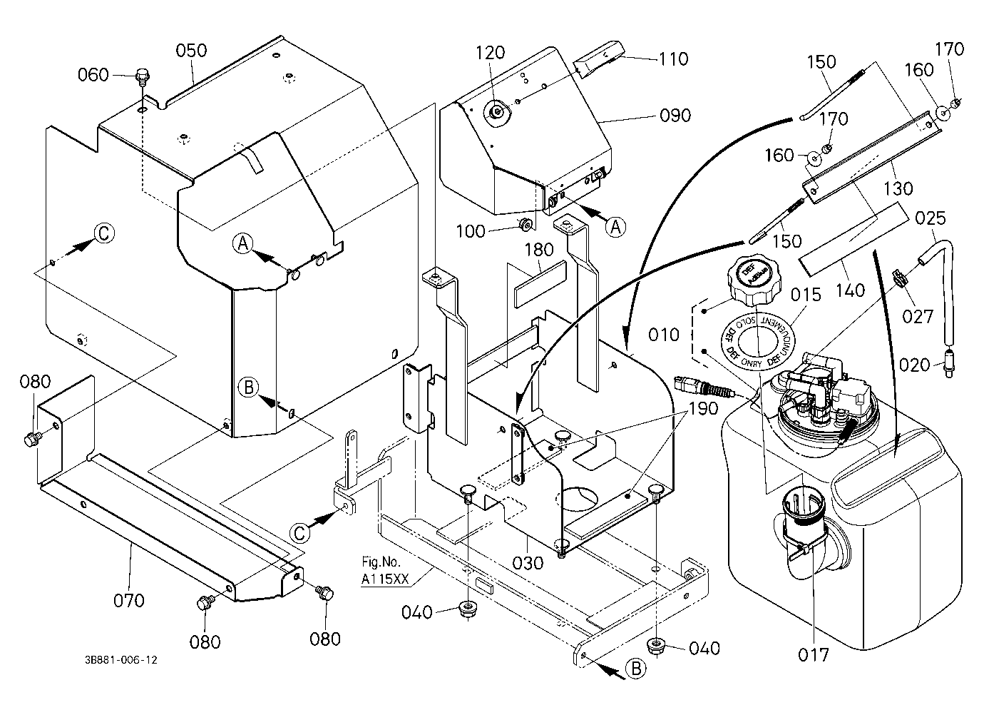 Diesel Exhaust Fluid Tank [Old]