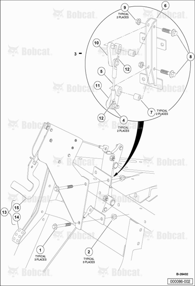 Park Brake Pedal