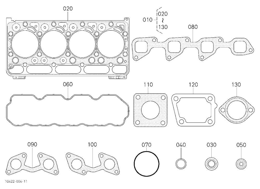 Upper Gasket Kit