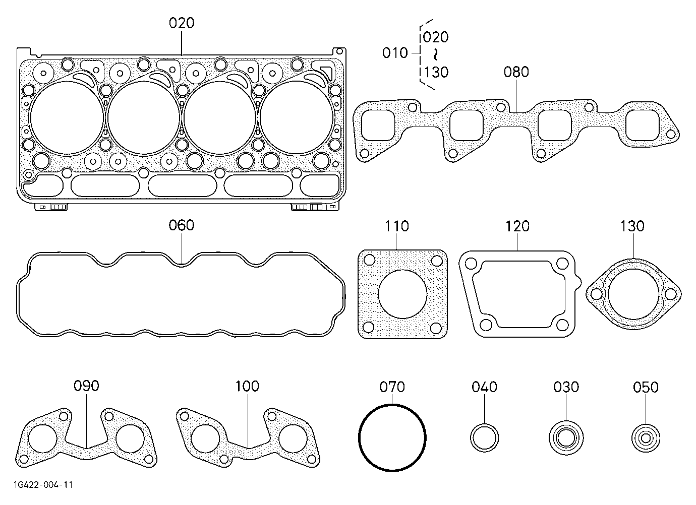 Upper Gasket Kit