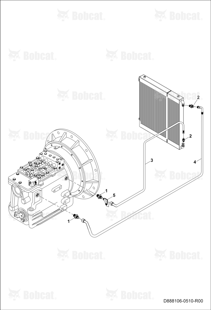 TRANSMISSION- Oil Cooler Circuit