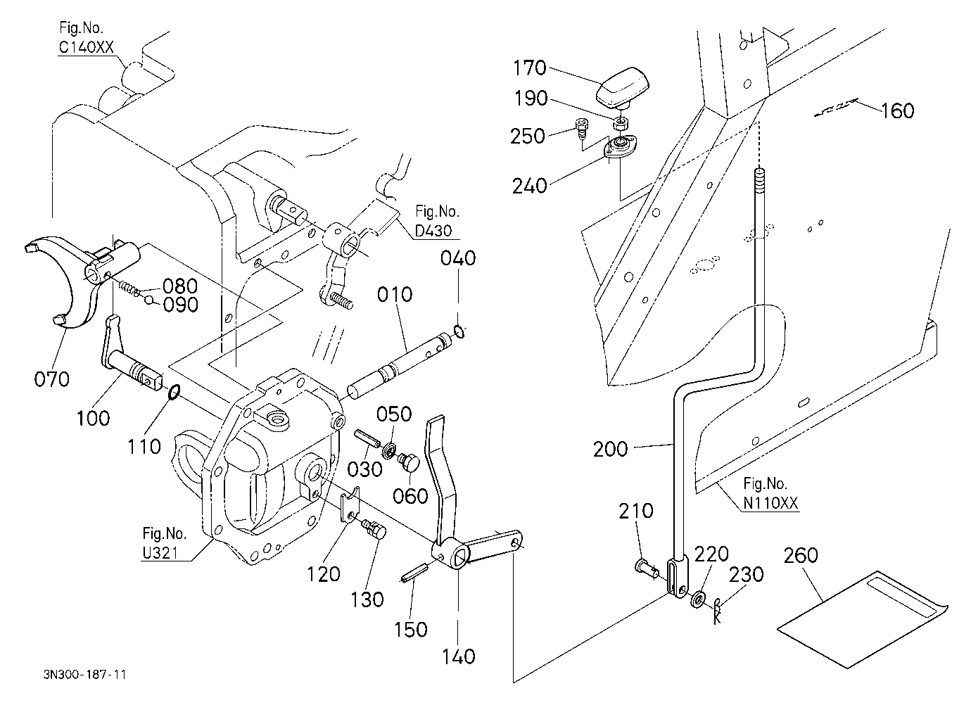 Creep Speed Kit 2 (Shift Fork/Lever) (W/G No.M9293