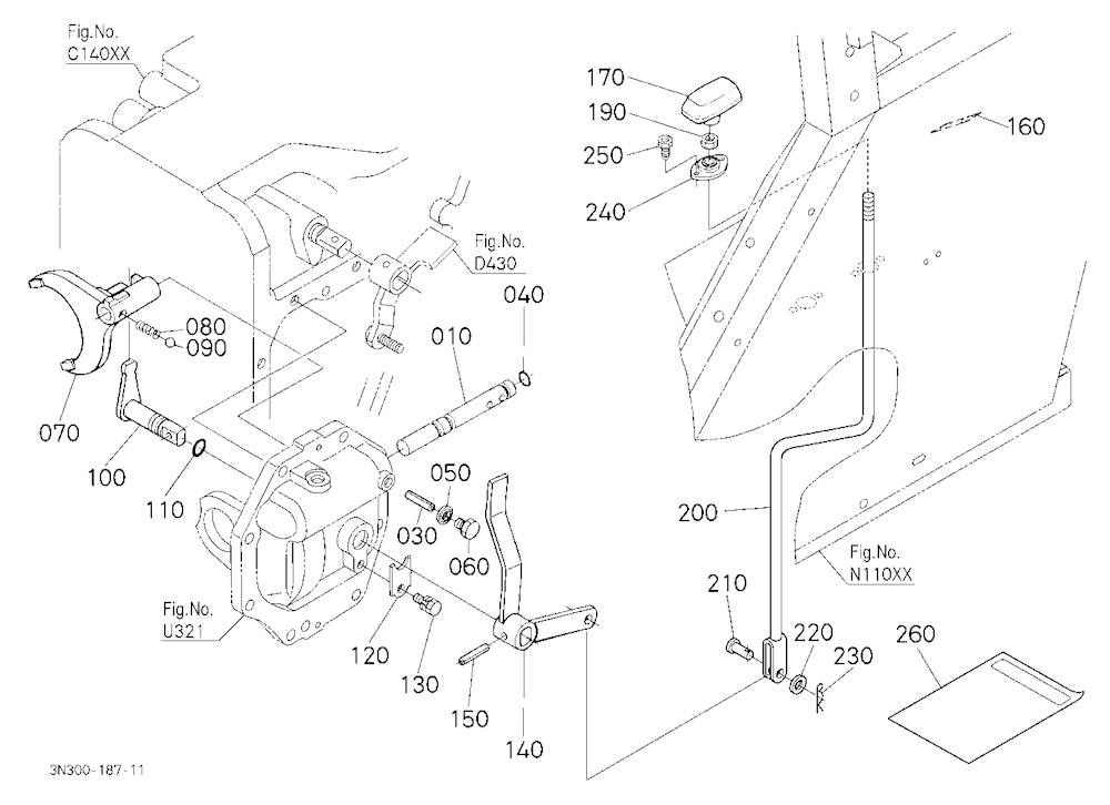 Creep Speed Kit 2 (Shift Fork/Lever) (W/G No.M9293