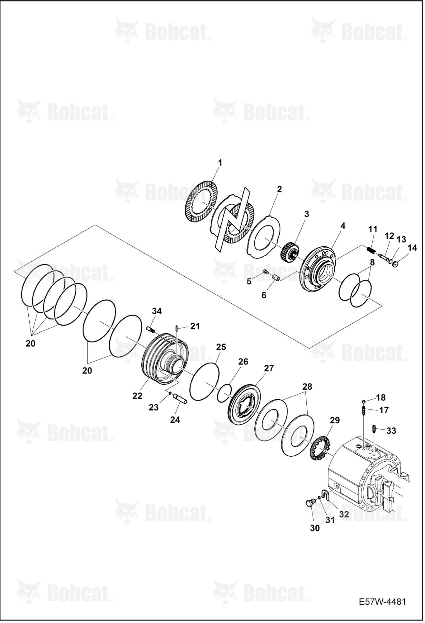 Brakes (Rear Axle)  AEFB11308 & Above