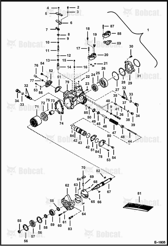 Hydrostatic Pump (Sundstrand)  503112001 & Above