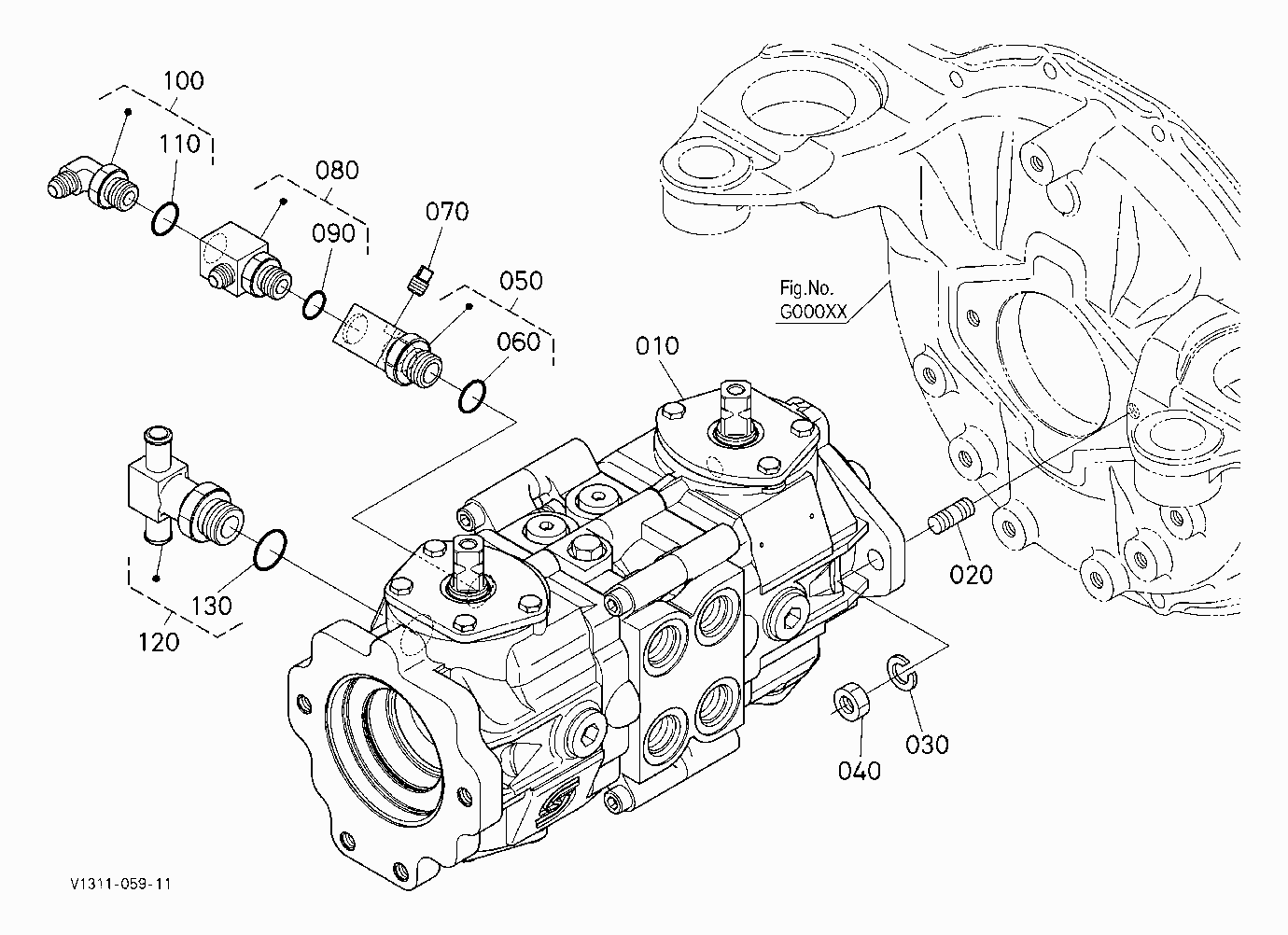 HST PUMP (VALVE) [HIGH FLOW]