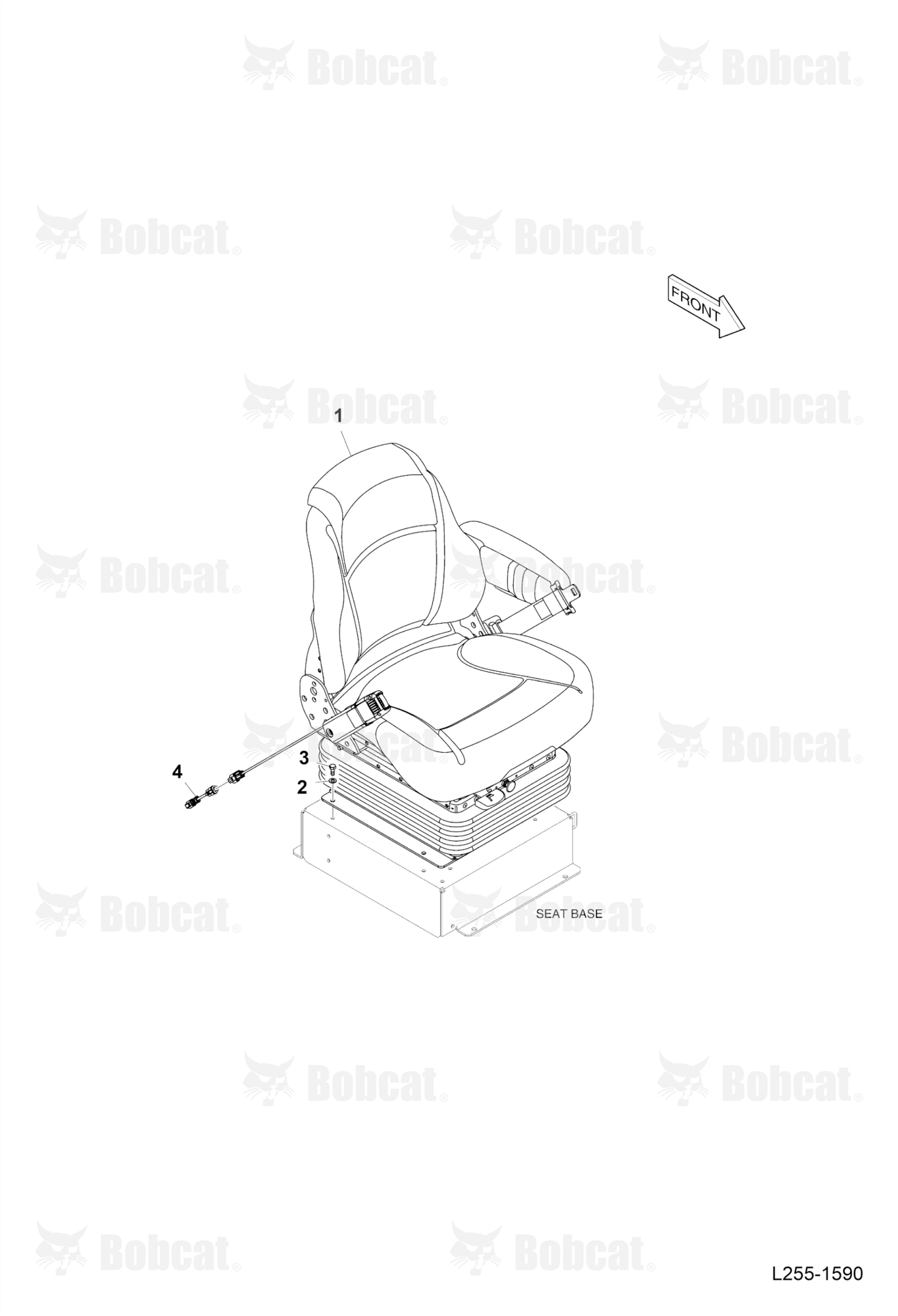 Seat Assembly (Air Suspense)