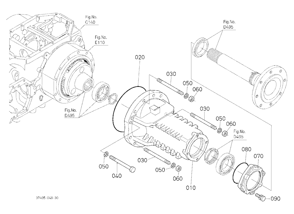 Rear Axle Case