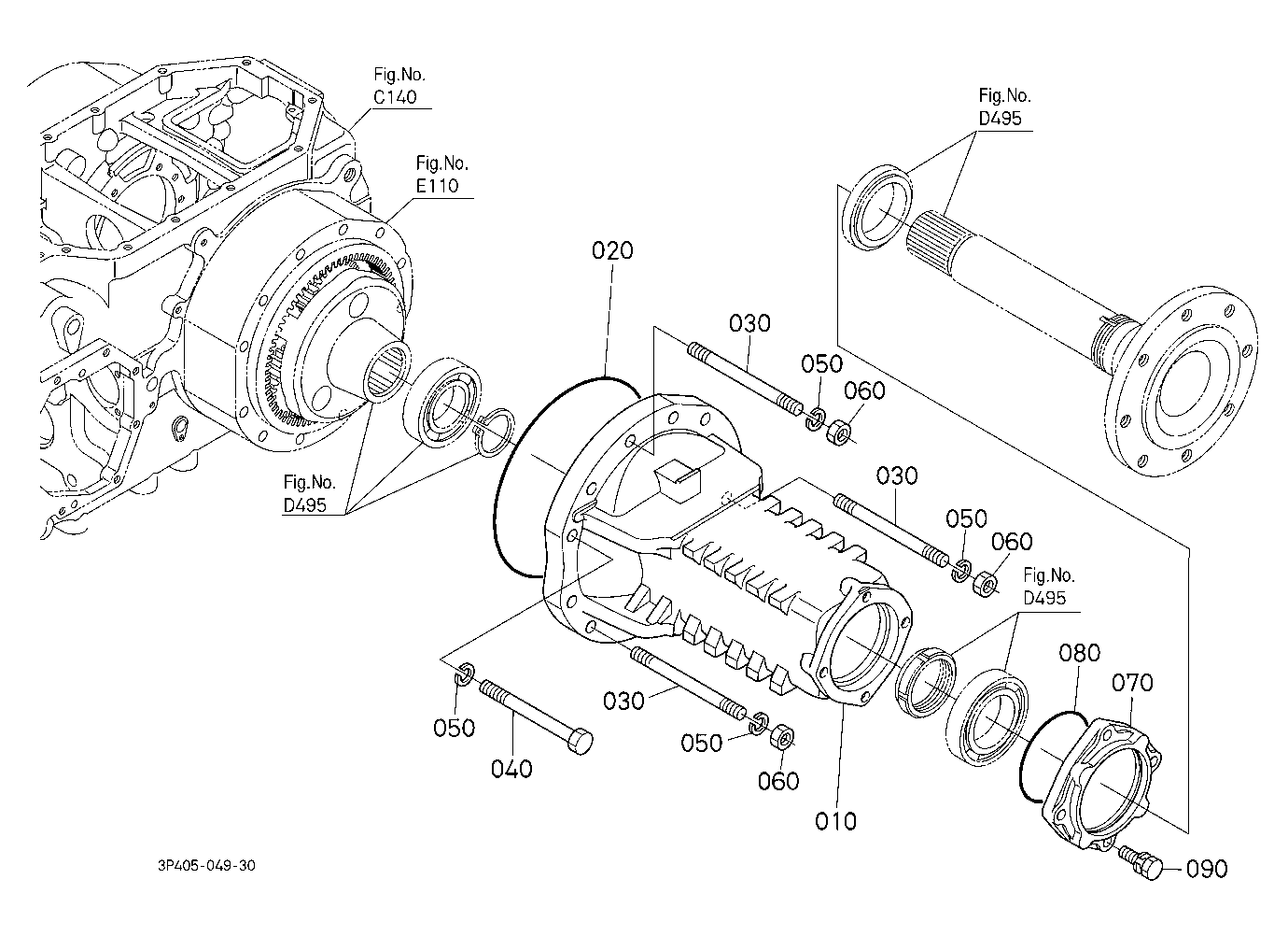 Rear Axle Case
