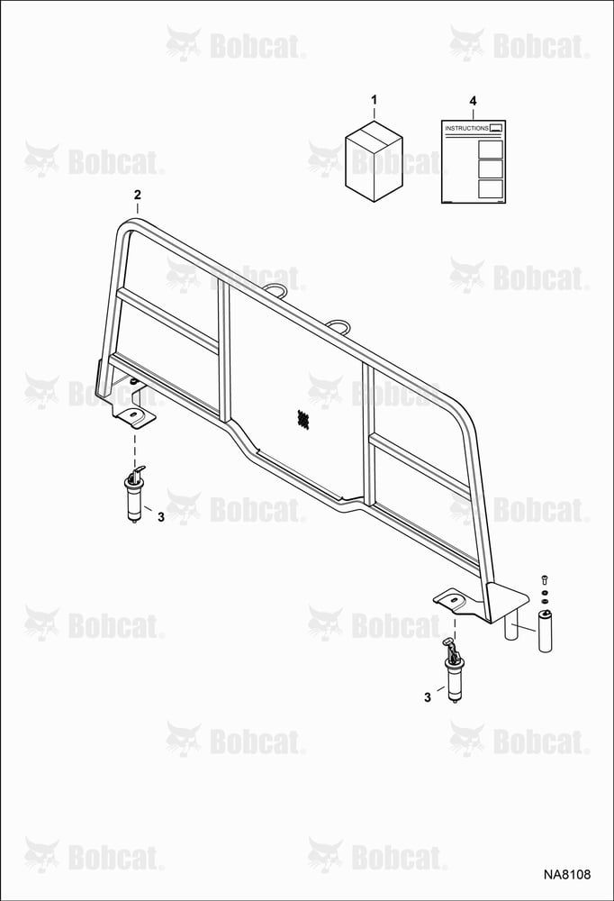 CAB Rack Kit (Mesh) (W/ Tool Holder)