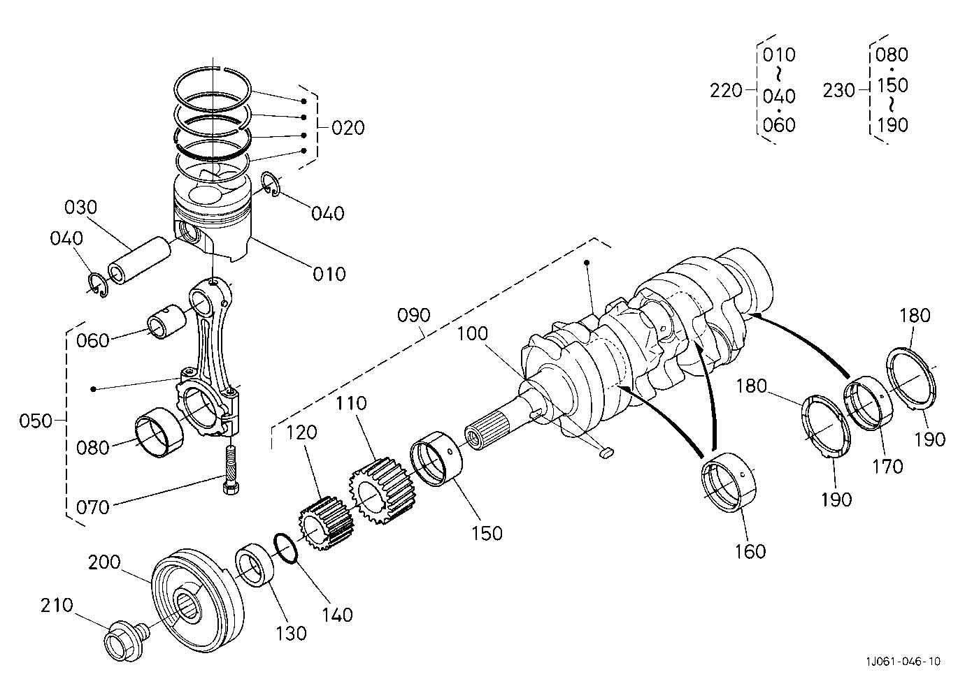 Piston And Crankshaft