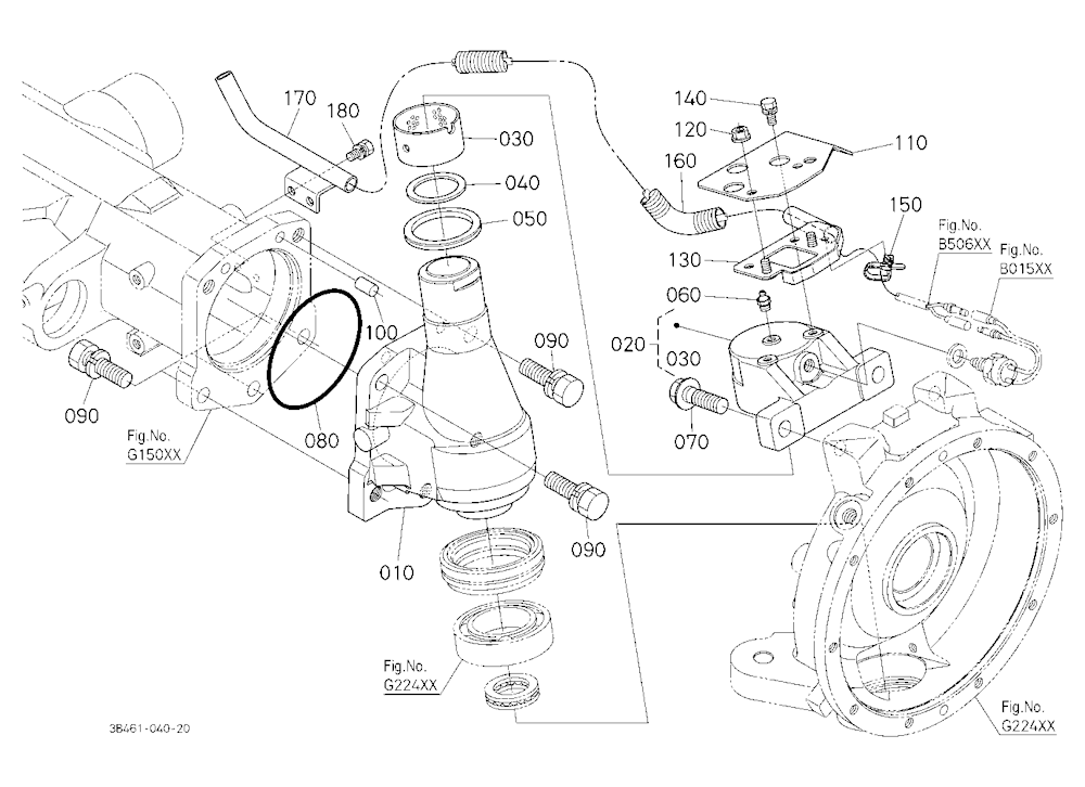 Bevel Gear Case Lh