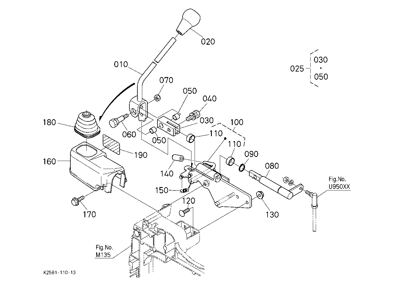 Front Control Valve Kit(Lever) [Option]