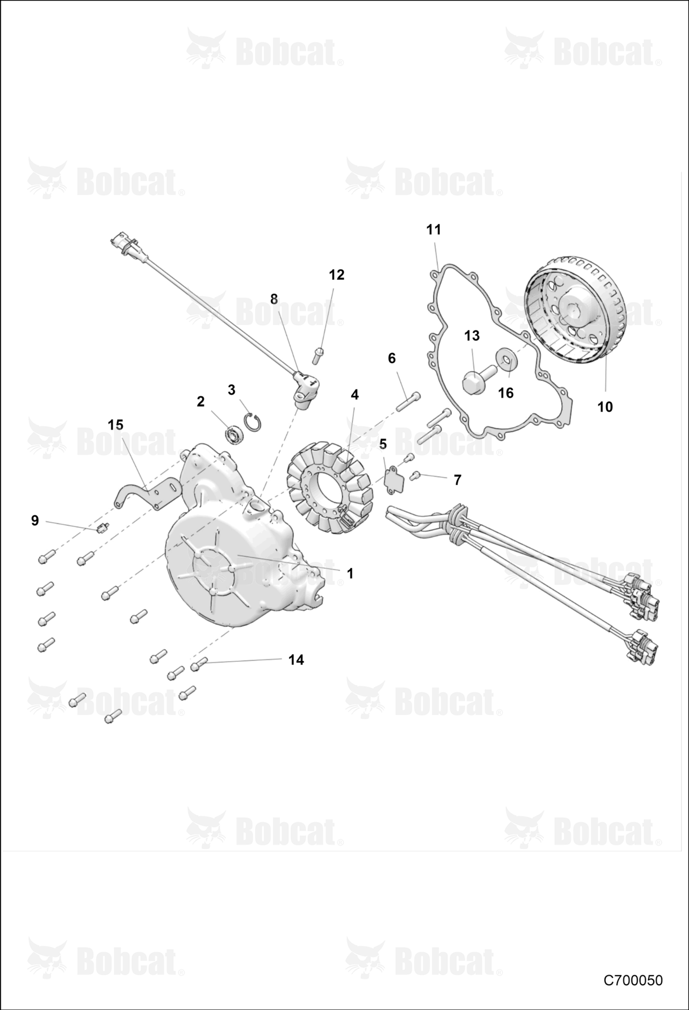 ENGINE, Stator & Flywheel