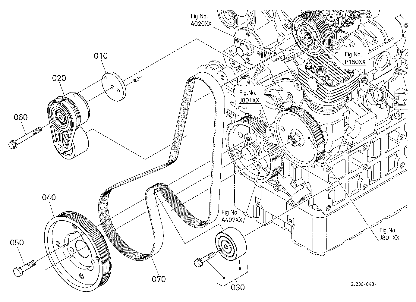 Compressor Drive Pulley [W/O Air Compressor]
