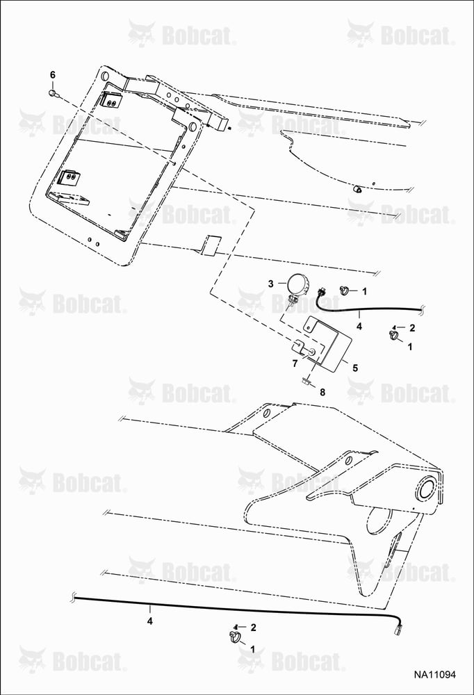 Boom Work Light (W/Delphi Metri-Pack 280 Connector)