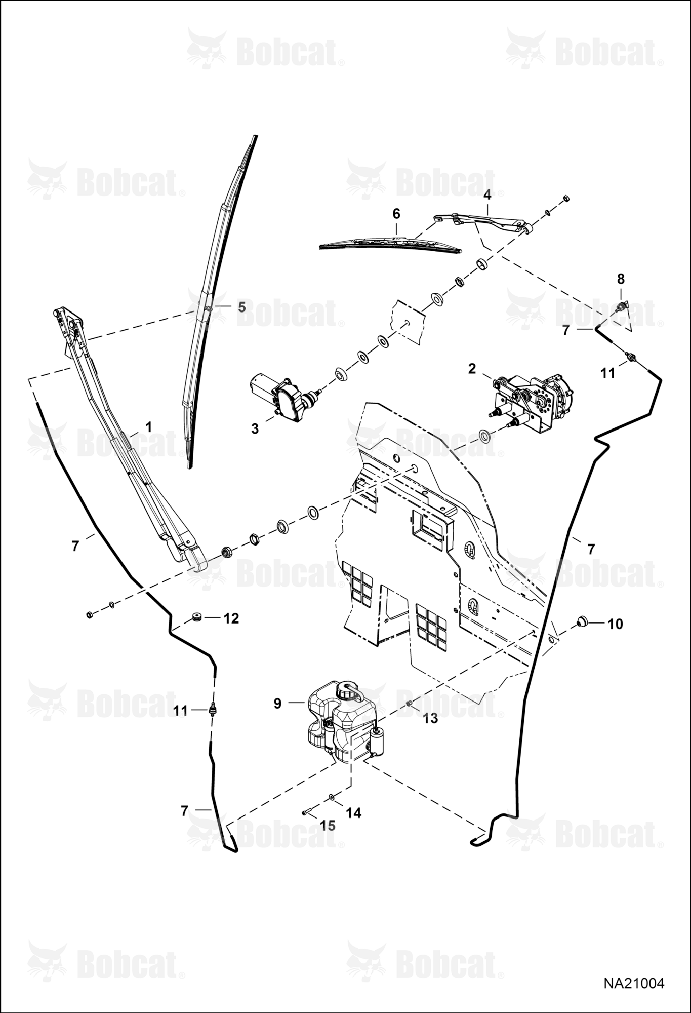 Operator CAB (Front & Rear Wiper)