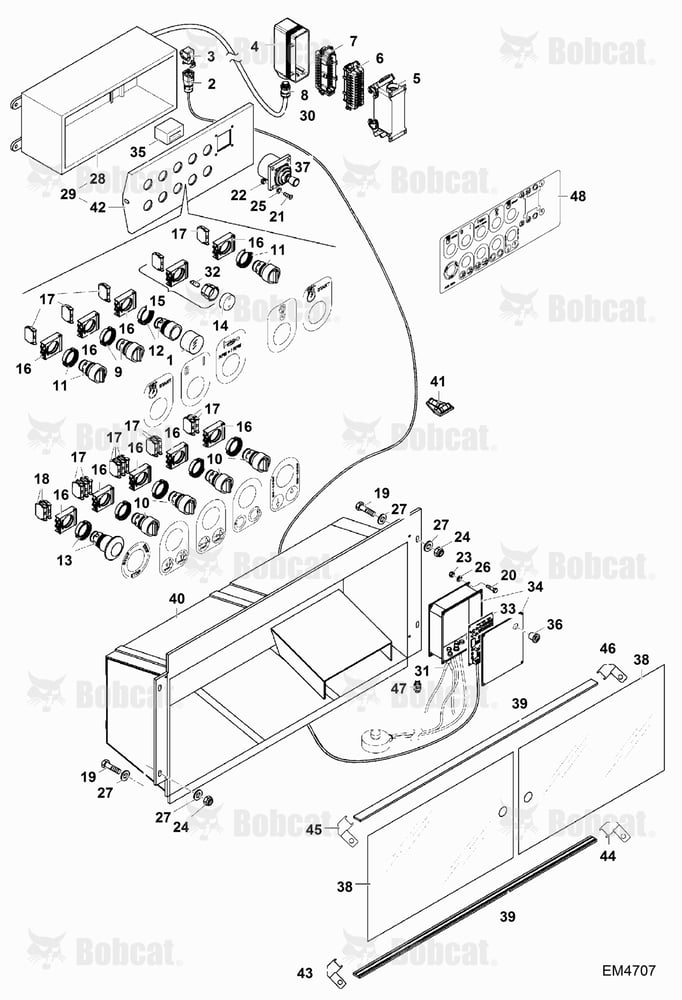 Expandable Front Man Platform (BUD6229) (Control Panel)