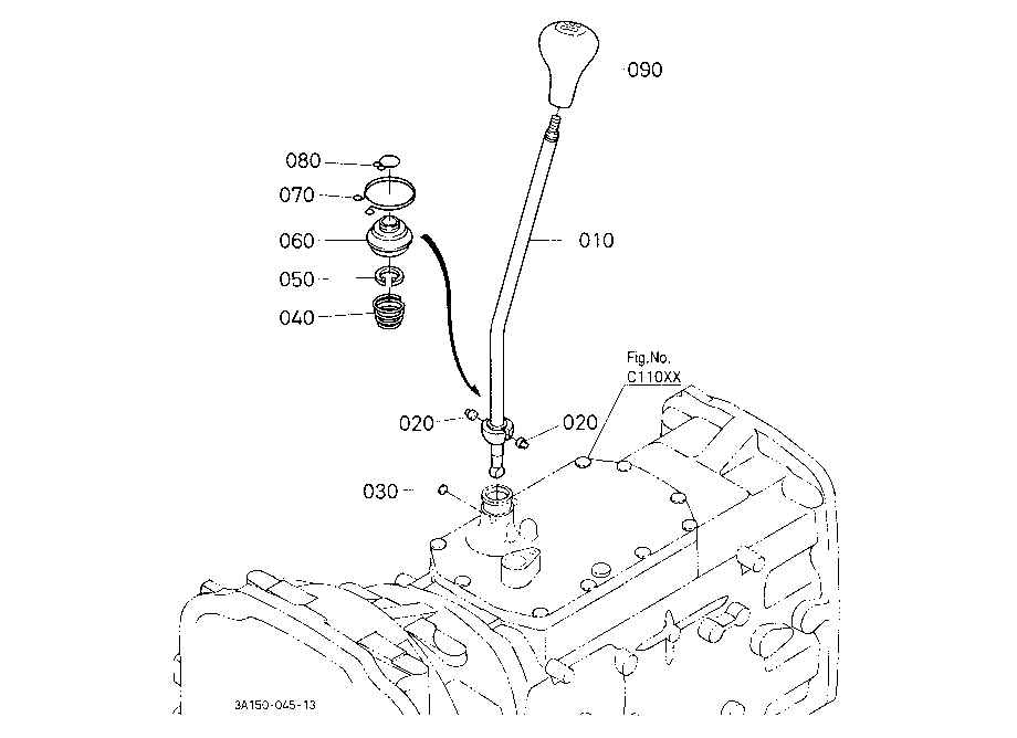 Main Gear Shift Lever [Rops Type]