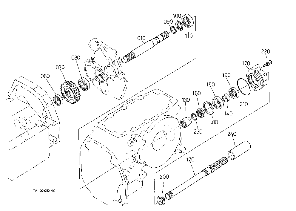Pto Shaft [Except Hst Type] [W/O Mid Pto]
